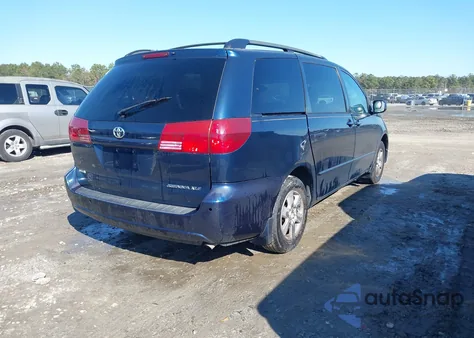 2005 Toyota Sienna Xle из США, поврежденный, VIN 5TDZA22C65S323397